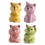 Figuritas Roscón de Reyes Gatitos 3D