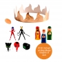 Figuritas Roscón de Reyes Ladybug 8 pcs
