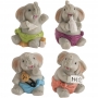 Figuritas Roscón de Reyes Elefantes Baby 4 ud