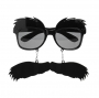 Gafas con Cejas y Bigote