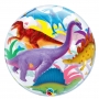 Globo Burbuja 2 Caras Dinosaurios 56 cm