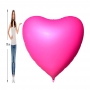 Globo Corazón Rosa 45 cm