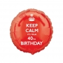 Globo de Foil 40 Años Keep Calm