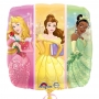 Globo de Foil Doble Cara Princesas 45 cm