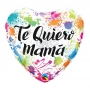 Globo Foil Corazón Te Quiero Mamá 45 cm