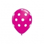 Globo Fucsia con Lunares (5 uds)