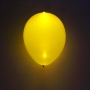 Globo LED color Amarillo 5 Unidades