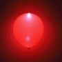 Globo LED color Rojo 5 Unidades