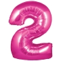 Globo Nº2 Rosa 76cm