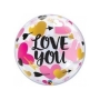 Globo Burbuja I Love You 50 cm