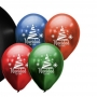 Globos Feliz Navidad 30 cm 25 ud