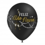 Globos Feliz Año Nuevo 30 cm 8 ud