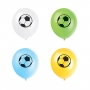 Juego de 8 Globos Balón Fútbol 30 cm