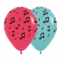 Globos Música Tik Tok 30 cm 12 ud