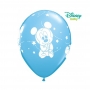 Pack de 6 Globos Mickey Mouse Bebé 30 cm