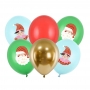 Globos de Látex Navidad 30 cm 6 ud