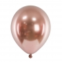 Globos de Látex Reflex Oro Rosado 46 cm - 5 ud