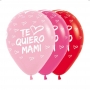 Globos Te quiero Mami 30 cm 12 ud