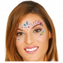 Joyas Faciales Adhesivas Multicolor