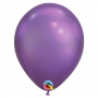 Juego  25 Globos Chrome Violeta