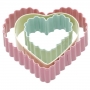 Juego de 3 cortadores corazón Kitchen Craft