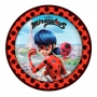 Juego 8 Platos Ladybug Modelo B 23 cm