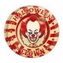 Juego 8 Platos Payaso Halloween 23 cm