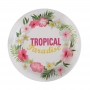 Juego de 10 Platos Paraíso Tropical