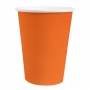 Juego de 10 Vasos Naranjas 260 ml