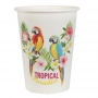 Juego de 10 vasos Paraíso Tropical