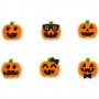 Juego de 12 Calabazas de Azúcar