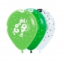 Juego de 12 Globos Futbolista