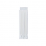 Juego de 12 velas blanco perlado 10cm