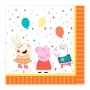 Juego de 16 Servilletas Peppa Pig Party