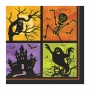 Juego de 20 servilletas Casa Embrujada Halloween