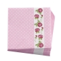 Juego de 20 servilletas Vintage Rose