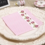 Juego de 20 servilletas Vintage Rose
