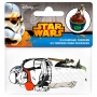 Juego de 24 Toppers Star Wars