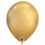 Juego de 25 Globos Chrome Dorado