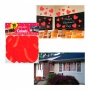 Juego de 30 Corazones Rojos Decorativos