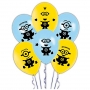 Juego de 6 Globos Minions