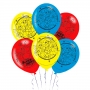 Juego de 6 Globos Super Hero Girls