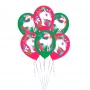 Juego de 6 Globos Unicornio