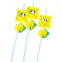 Juego de 6 Pajitas Bob Esponja