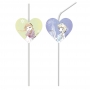 Juego de 6 Pajitas Frozen Sparkle
