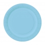 Juego de 8 Platos Azul Claro 22 cm