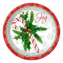 Juego de 8 Platos Candy Cane 22cm