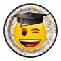 Juego de 8 Platos Emoji Graduado 17 cm