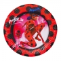 Juego de 8 Platos Ladybug 18 cm