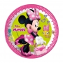 Juego de 8 platos Minnie mouse 23cm